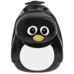 Kids Luggage Bag Penguin Close Up